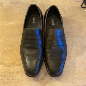Bar III dark green loafers